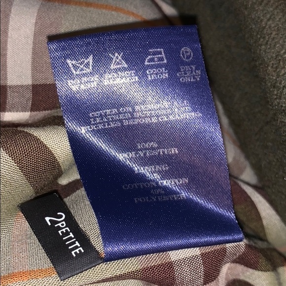 Burberry trench coat removable wool lining -2 P - Picture 8 of 8